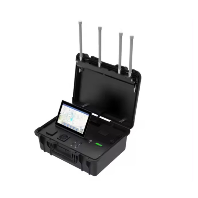 Portable Drone monitoring equipment can locate position drone and pilot comprehensive drone detection platform VS DJI aeroscope mobile G8 G16 detect dji autel fpv mavic 900MHz 1.2GHz 2.4GHz 5.2GHz 5.8GHz