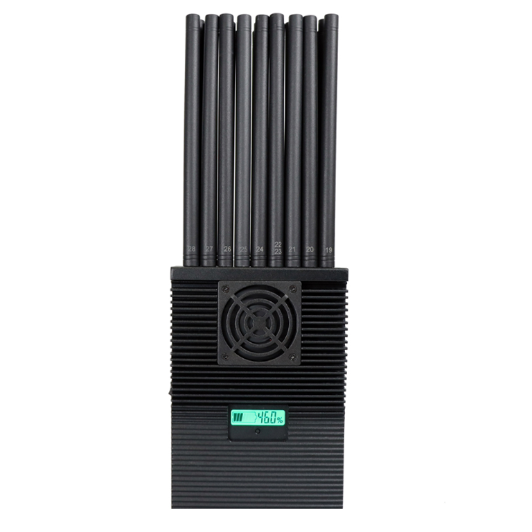 Handheld Multi Band 28 Antennas GPS WiFi GSM CDMA 3G 4G 5g Cell Phone Remote Car Bluetooth Mobile Phone Signal Jammer