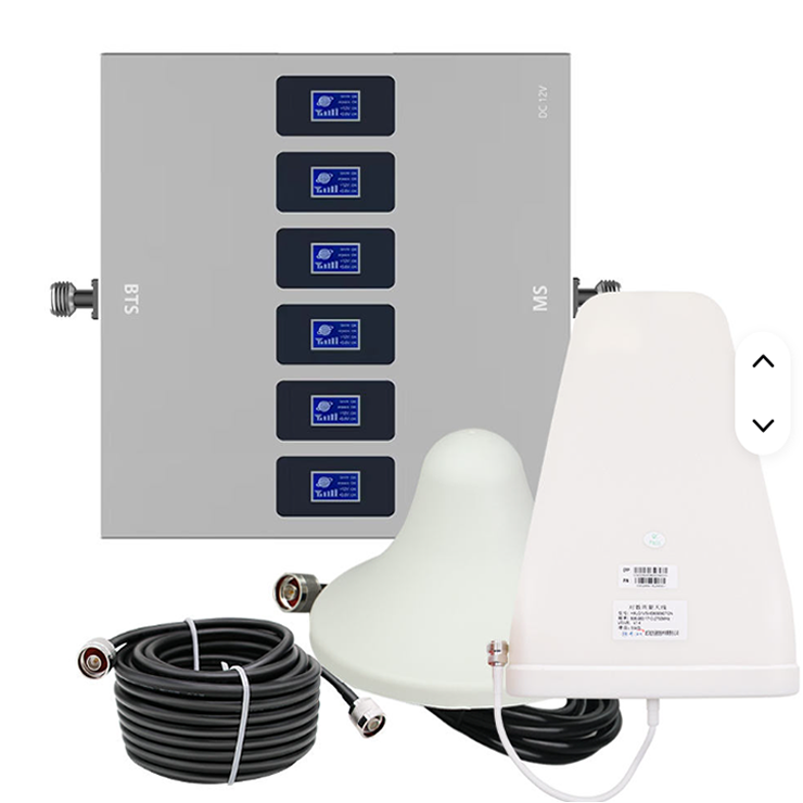 Full kits 6 Bands Repeater 700 800 900 1800 2100 2600 MHZ B28 B20 B8 B3 B1 B7 mobile signal booster amplifier 3g 4g 5g Booster
