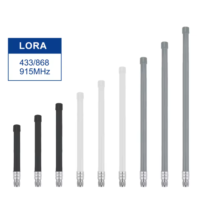 Dual Band FRP Fiberglass RFID Aerial Antenna Vertical for Amateur Communication 868mhz 915mhz Omni Directional Directional Base